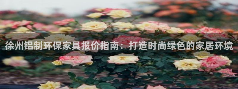 杏耀注册登陆：徐州铝制环保家具报价指南：打造时尚绿色的家居环