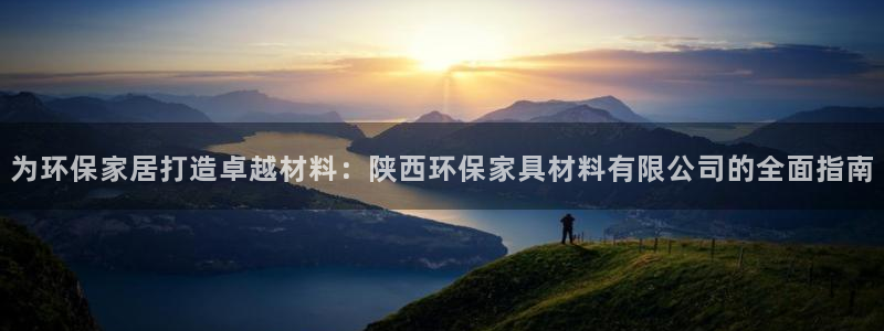 杏耀app怎样申请退款：为环保家居打造卓越材料：陕西环保家具