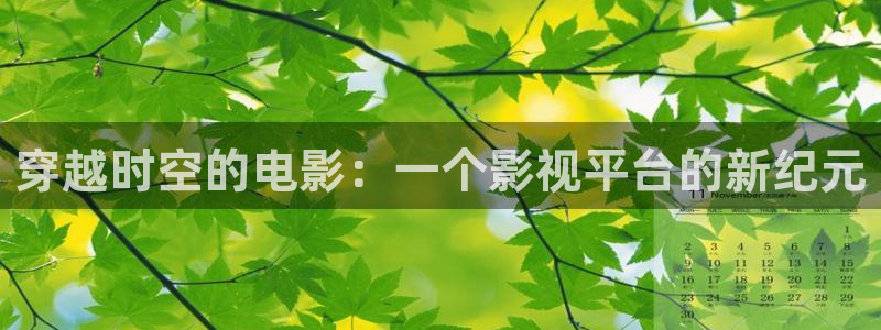 开心影院动漫：穿越时空的电影：一个影视平台的新纪元